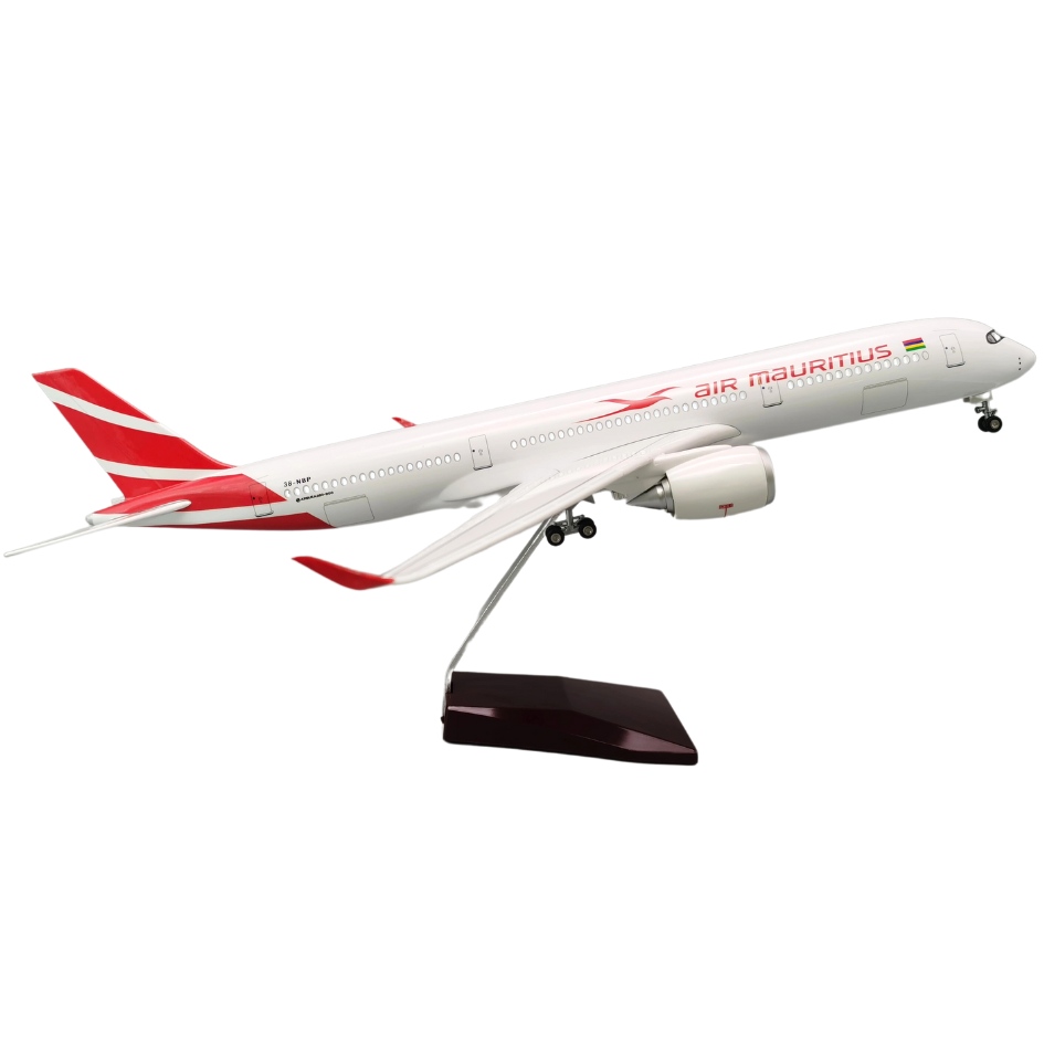 Air Mauritius Airbus A350-900 Aircraft Model 47cm