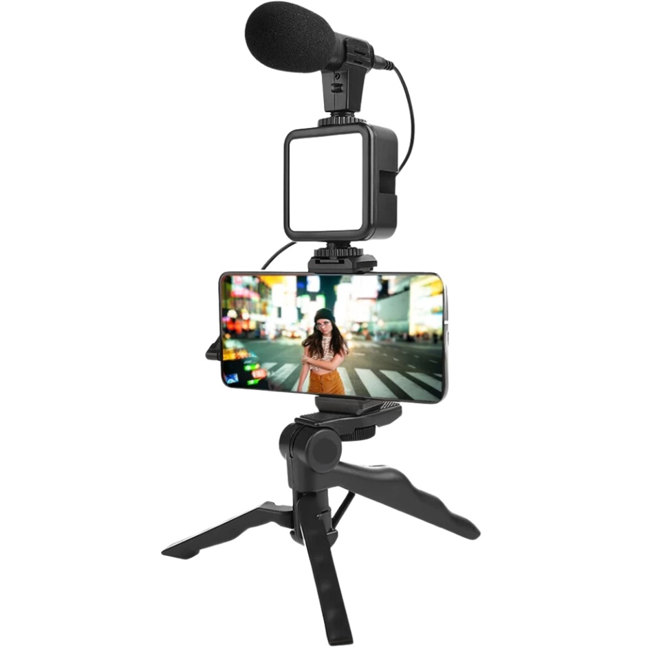 Vlog Video-Making Kit with Tripod AY-49