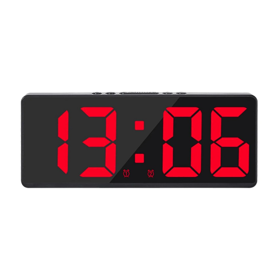 LED Digital Clock 15X6.5cm DS-6628