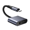 JOYROOM 2 in 1 Audio Adapter Lightning To 3.5mm+Lightning SY-L01