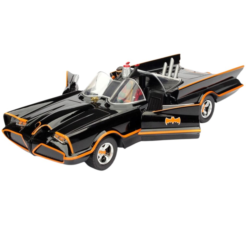 DC Comics Batman 1966 Classic Batmobile Metal Diecast