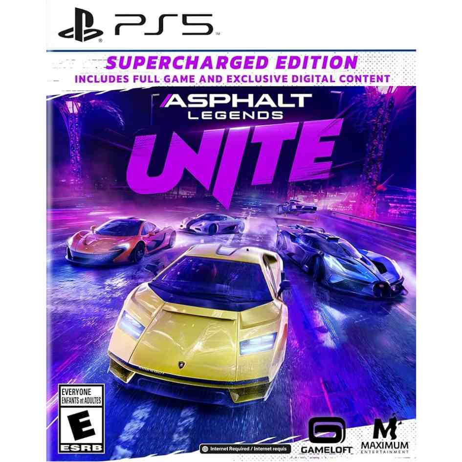 PS5 Asphalt Legends Unite: Supercharged Edition
