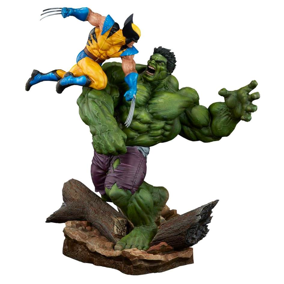 Marvel Hulk VS Wolverine Tianbao Toys Figure 30cm