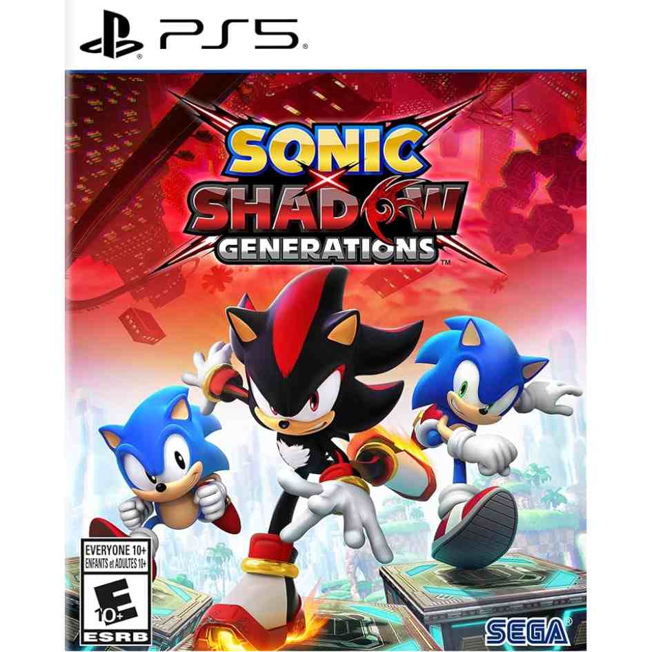 PS5 Sonic X Shadow Generations