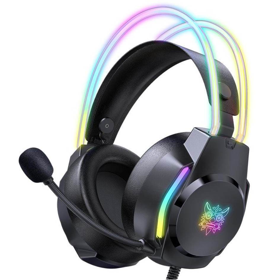 Onikuma RGB Wired Gaming Headphone X26