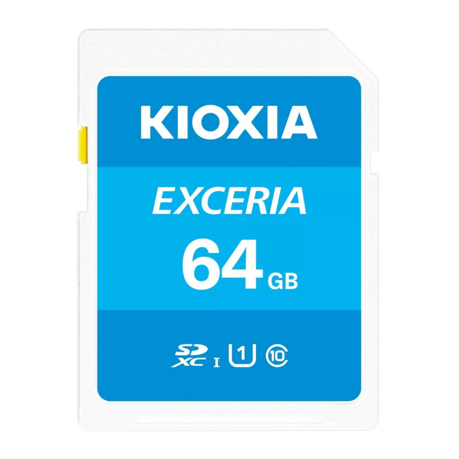 Kioxia Exceria SDXC UHS-I Card 64GB Class 10