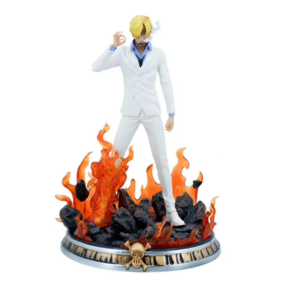 One Piece Vinsmoke Sanji Wedding Dress GK Figure 37cm
