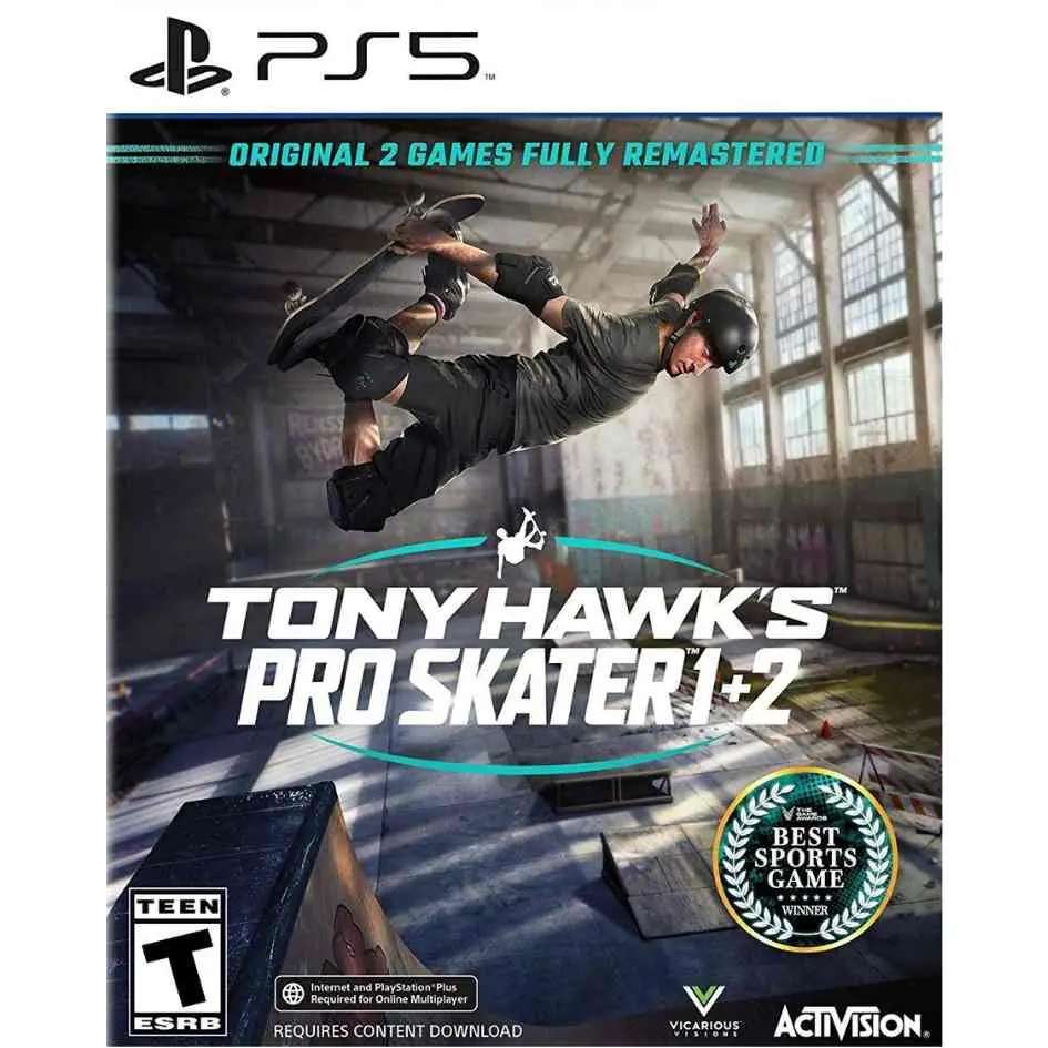 PS5 Tony Hawk's Pro Skater 1+2