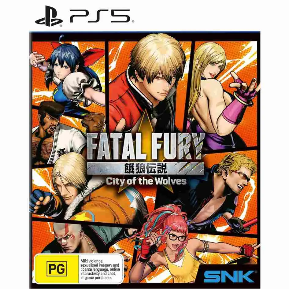 PS5 Fatal Fury: City of the Wolves- Special Edition