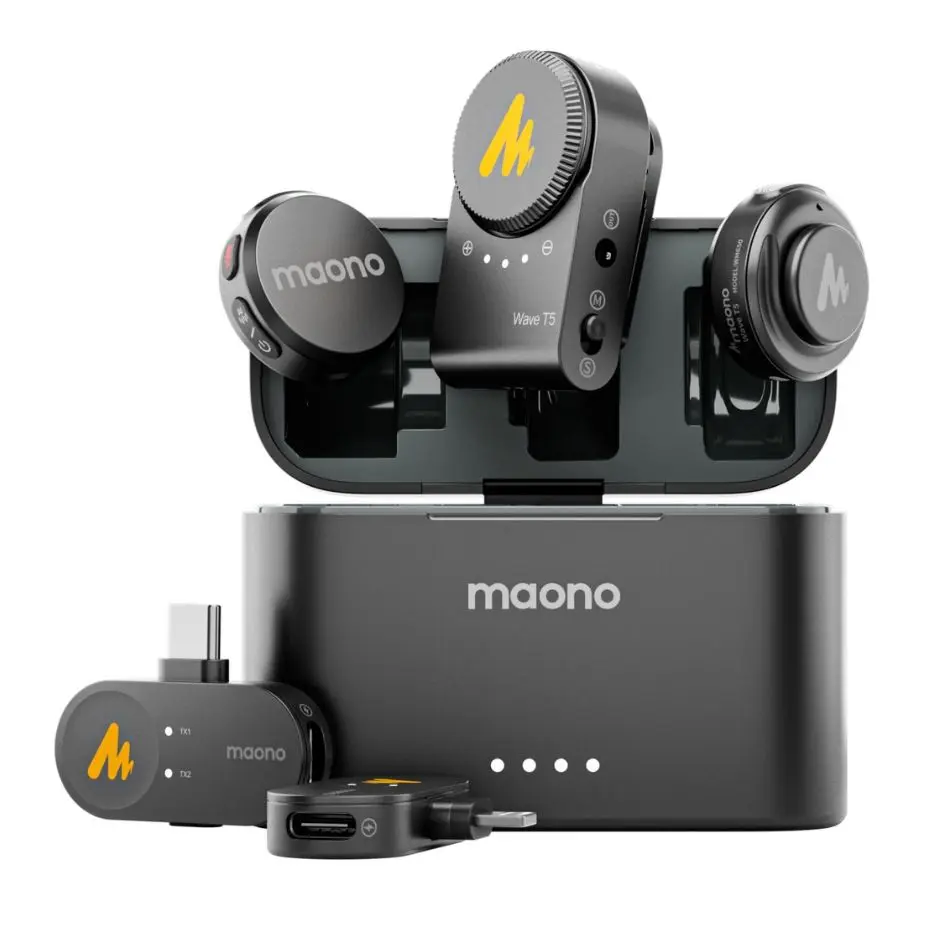 Maono AI Wireless Lavalier Microphone Wave T5 WM650A