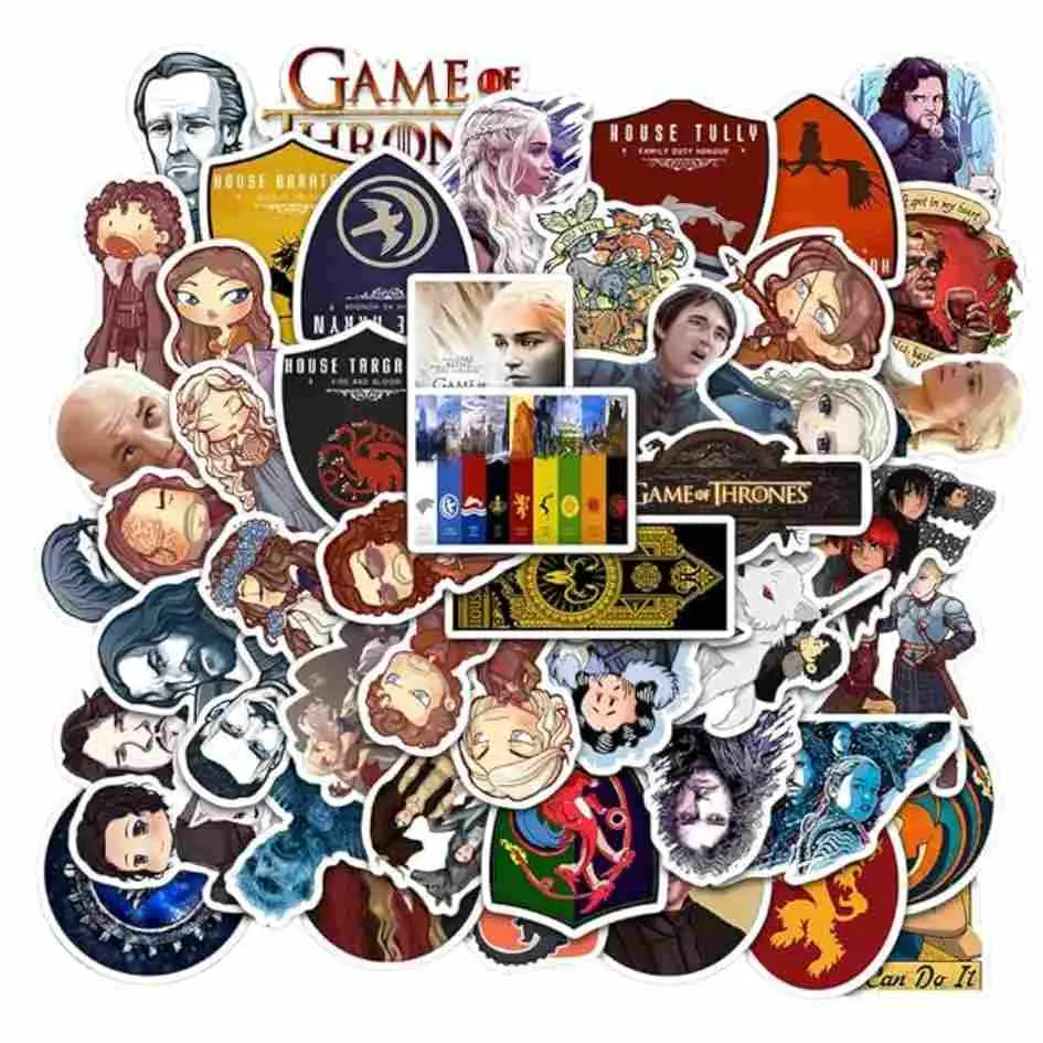 Game of Thrones Stickers Set of 50pcs