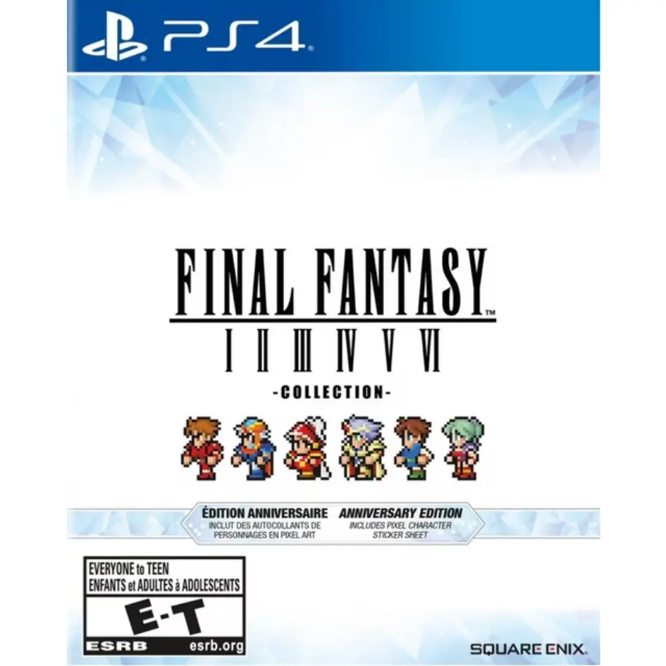 PS4 Final Fantasy I-VI Collection Anniversary Edition