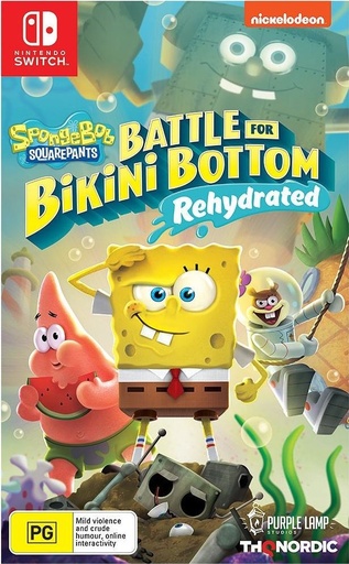 Nsw Spongebob Battle For Bikini Bottom Rehydrated