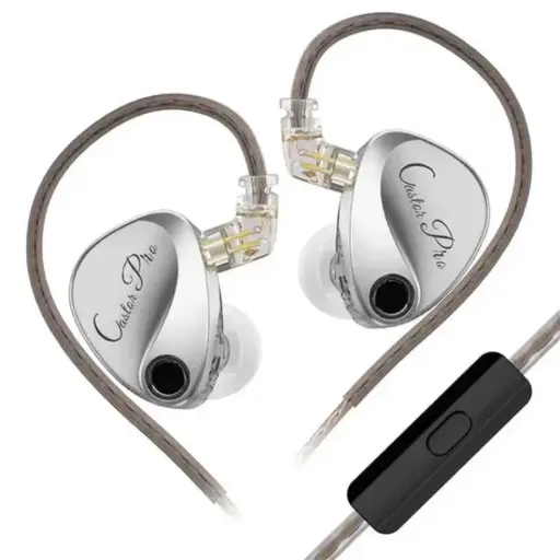 [KZ-Castor Pro] KZ 3.5mm Earphones With Mic KZ-Castor Pro