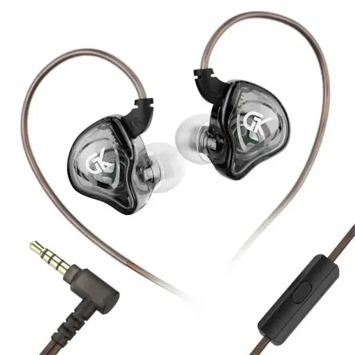 [GK-AK8 Pro (3.5mm)] GK 3.5mm In-Ear Monitor With Mic GK-AK8 Pro