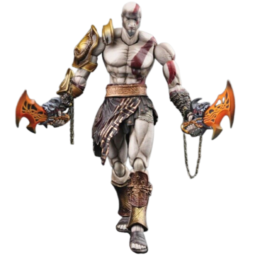 [35990  (L0-C02)] God of War III Play Arts Kai Kratos