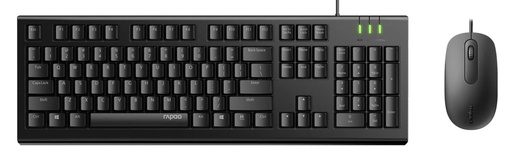 [10101] RAPOO X120PRO WIRED KEYBOARD MOUSE COMBO