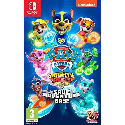 [RIM0002089] NSW Paw Patrol Mighty Pups Save Adventure Bay!