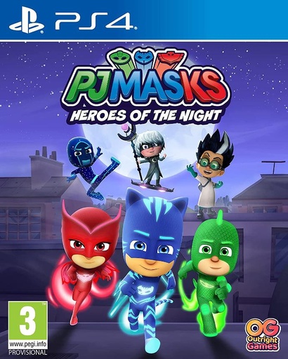 [33600] PS4  PJ Masks: Heroes of the Night
