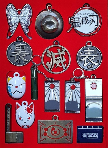 [RIM0000547] Demon Slayer Keychain BoxSet
