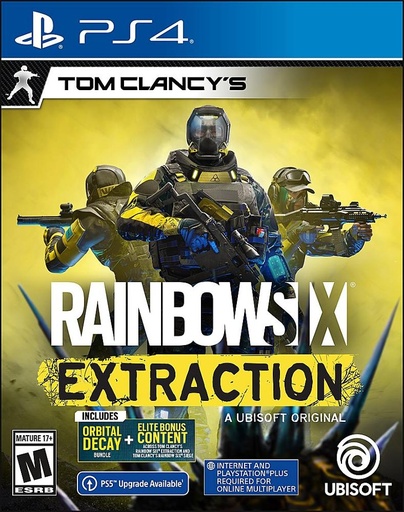 [RIM0002751] PS4 Rainbow Six Extraction