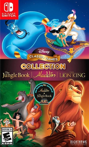 [35640] Disney Classic Games Collection 3 In 1 (The Jungle Book, Aladdin and The Lion King)