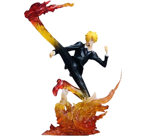 [4140] One Piece: Sanji Battle Version Figure 15cm
