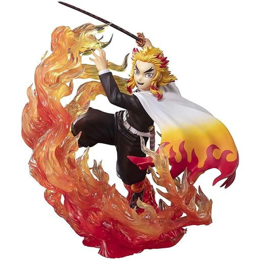 [16905] Demon Slayer Rengoku Kyojuro Flame Breathing Figure