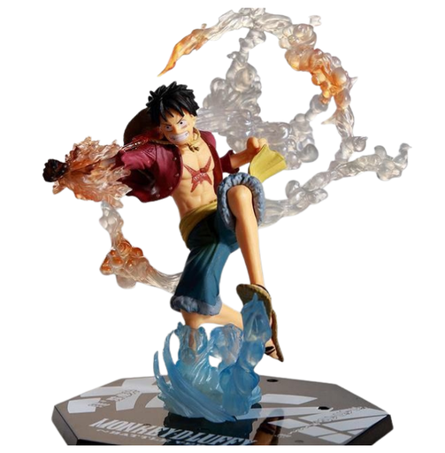 [6141] One Piece Monkey. D. Luffy Battle Ver. Figure 15cm