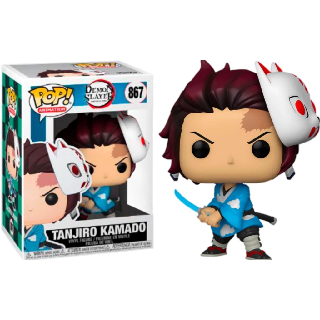 Demon Slayer Kamado Tanjiro with Mask Funko Pop #867 | Rimedia