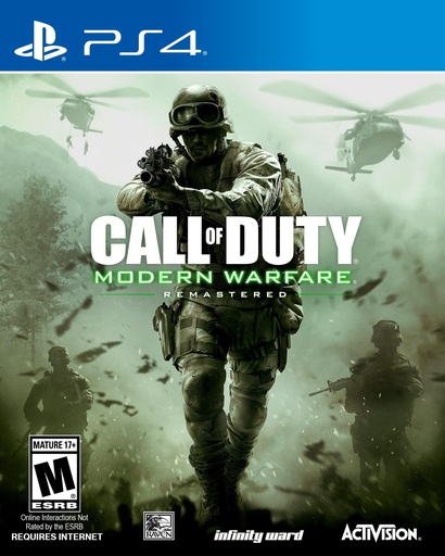 [RIM0002595] PS4 Call of Duty 4: Modern Warfare Remastered