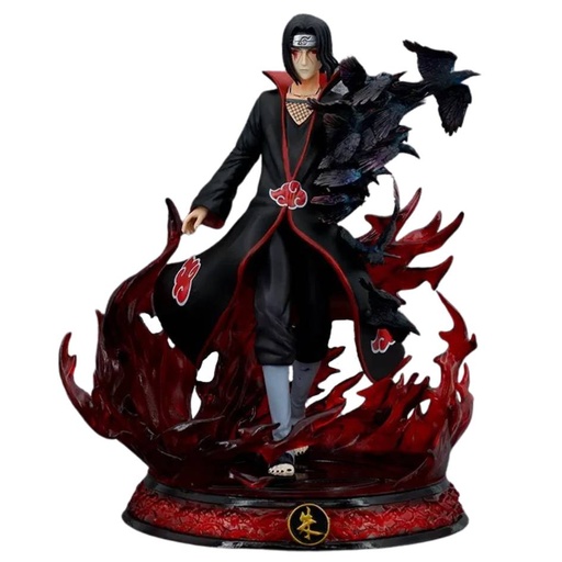 [35535] Naruto Shippuden Itachi Uchiha With Akatsuki Hat Statue