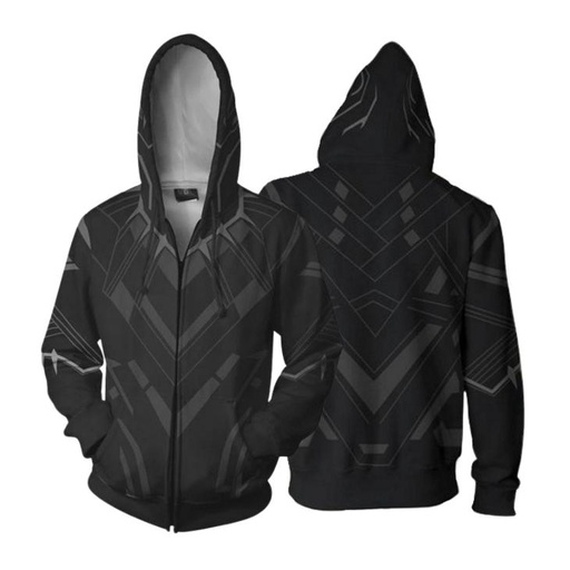 Black Panther Black Hoodie