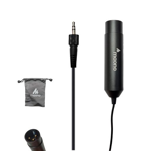 [6348] Maono 3.5MM To XLR Audio Adapter AU-ADX35