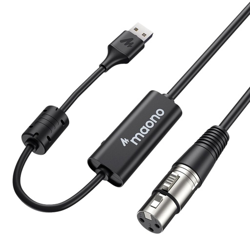 [RIM0001688] Maono XLR To USB Analogue To Digital Audio Convertor XU01