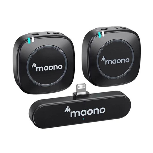 [106950] Maono Wireless Microphone System WM820B2 Lightning Connection