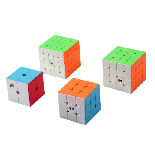 [6762] QY Cube Playset of 4 Cubes