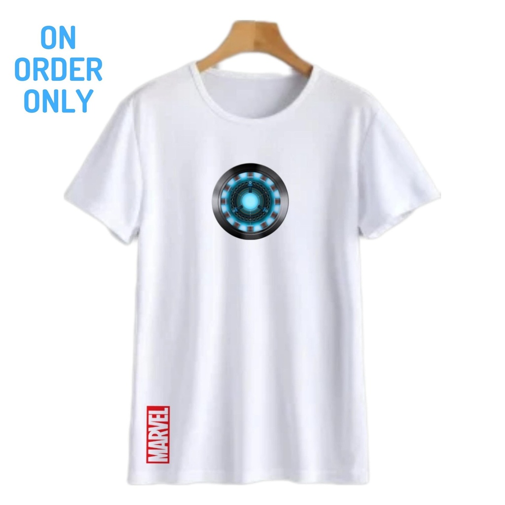 T-Shirt Uomo Arc Reactor – Maglietta A Collo V In 100% Cotone, Stampa Iron Man, Taglia XXXXL, Prodotta In Germania - 3