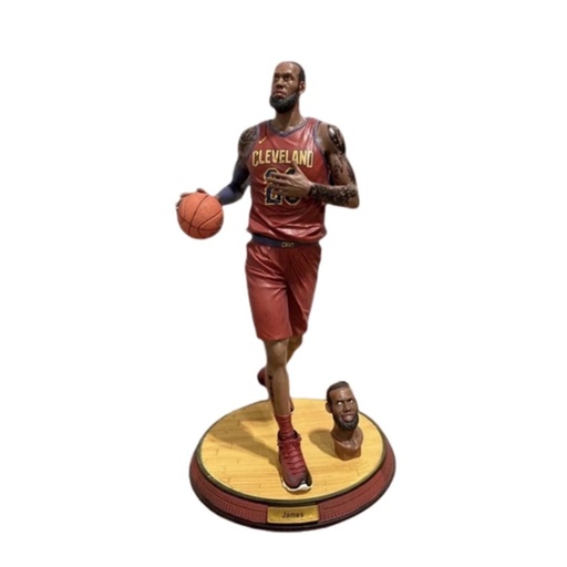 [33810] NBA Lebron James Cleveland Cavalier Edition