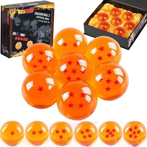 [32430] Dragon Ball Set of 7 Crystal Balls Big Size