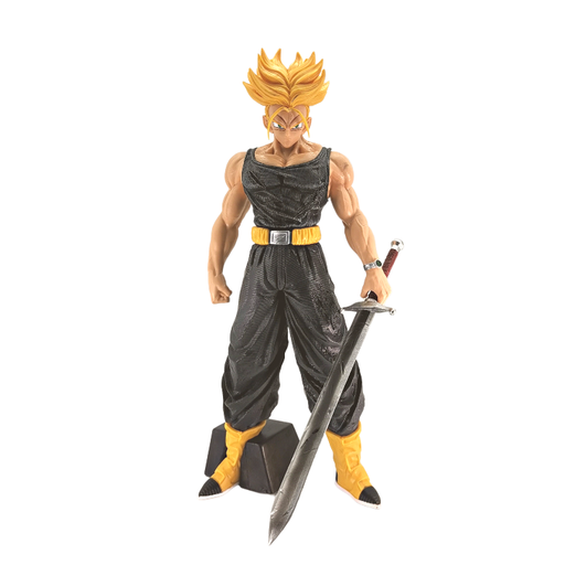 [14835] Dragon Ball Z Trunks Super Saiyan With Z Sword Figure 29CM