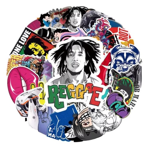 [RIM0001806] Mix Stickers Set 50pcs