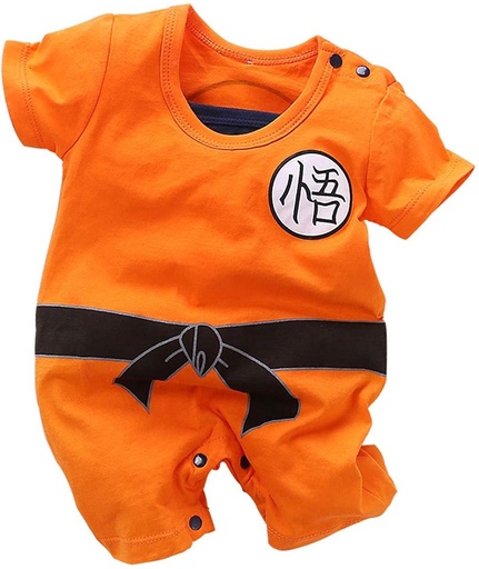 [RIM0000659] Dragon Ball Goku Baby Cosplay Onesie