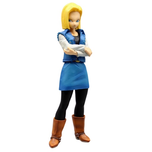 [8625] Dragon Ball Z Android C18 Figure 22cm