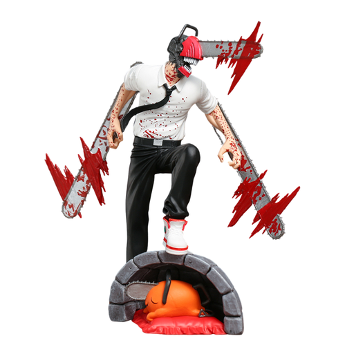 [15594] Chainsaw Man And Pochita Figure
