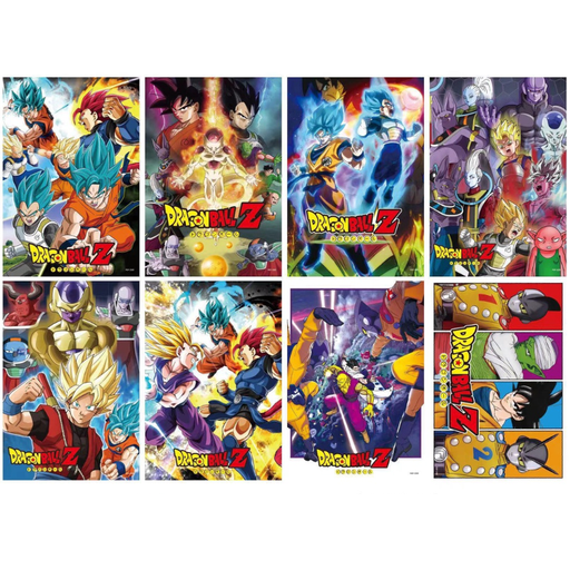 Dragon Ball Z Poster 8 PCS A3 Size