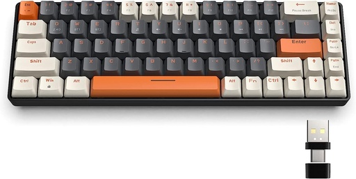 ZIYOULANG K68 60% Mechanical Wireless Keyboard