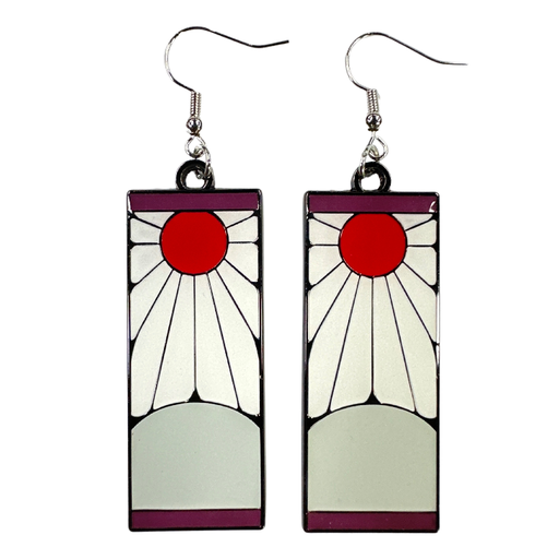 [2484] Demon Slayer Kamado Tanjiro Earrings