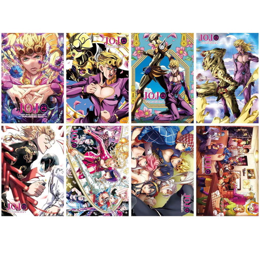 [RIM0001315] JoJo's Bizarre Adventure Golden Wind Poster 8 PCS A3 Size POP-3660