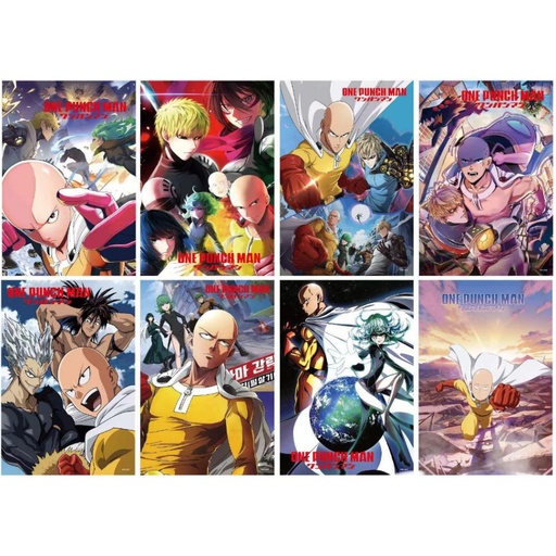 One Punch Man V2 Poster 8 PCS A3 Size POP-3637